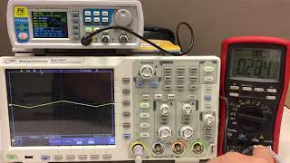 FeelTech FY6800 60MHz Signal Generator Review Addendum II Output Stage [upl. by Elleirol]