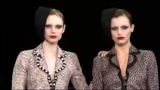 Giorgio Armani FallWinter 20092010 Part 2 of 2 [upl. by Suryc]