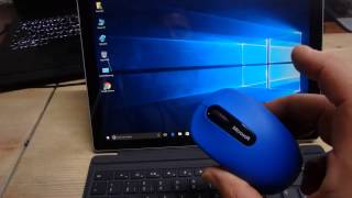 Connect the Microsoft Mouse on Windows 10 Tablet [upl. by Asante61]