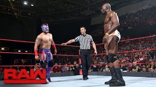 Kalisto vs Titus ONeil Raw May 29 2017 [upl. by Annid]