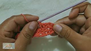 Punto calado a Crochet para principiantes crochet crochettutorial crochetforbeginners [upl. by Phail]