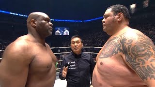 Bob Sapp USA vs Taro Akebono USA  KNOCKOUT Fight HD [upl. by Ardnu]