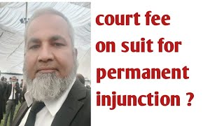 shorts how much court fee on suit for permanent injunction [upl. by Calvina989]