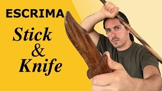 ESCRIMA Stick and Knife Drills  Filipino Martial Arts [upl. by Ahsircal]