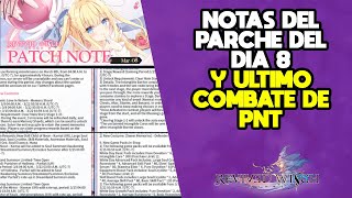 NOTAS DEL PARCHE DEL DIA 8 Y PATH NOT TAKEN DIARIO 6  REVIVED WITCH [upl. by Starinsky923]