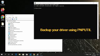 Backup your VGA driver using PNPUTIL CMD [upl. by Herzen420]