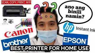 BEST PRINTER FOR HOME USE  3 in 1 PrinterScanCopyWiFiContinuous Ink CISS EPSONBROTHERCANONHP [upl. by Aidnis823]