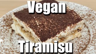 The BEST Vegan Tiramisu Recipe Light amp Creamy [upl. by Williams]