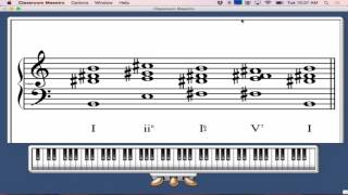 Group Piano II Chord Progression Alfred Page 242 Video [upl. by Nirrol153]