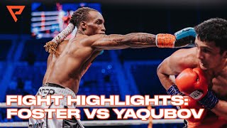 Fight Highlights OShaquie Foster defends his WBC Silver Title at Probellum Evolution [upl. by Adnileb133]