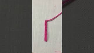 Weaving Bar Stitch Creating 3D Roses roseembroidery needleweaving embroideryforbeginners [upl. by Aisatsan909]