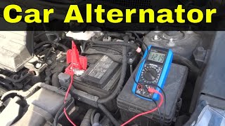 Testing A Car Alternator With A MultimeterEasy Tutorial [upl. by Osber590]