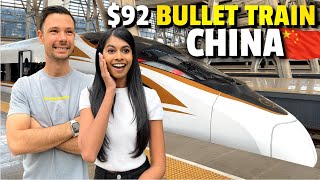 Riding Chinas FASTEST Bullet Train from Shanghai to Beijing 🇨🇳 [upl. by Enorel]