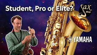 Yamaha Student Pro amp Elite Saxophones Compared [upl. by Gradey463]