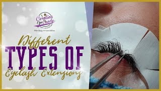 Different Types Of Eyelash Extensions  Top Eyelash Extensions [upl. by Haland109]