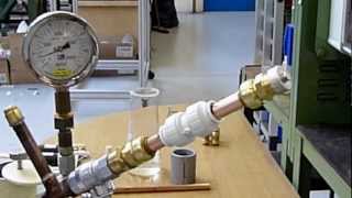 The Tectite Lab Pressure test on plastic fitting [upl. by Berneta593]