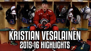 Kristian Vesalainen  201516 Highlights  Frölunda HC J20 [upl. by Monreal863]