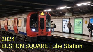 EUSTON SQUARE Underground Station 2024 [upl. by Sulohcin]