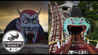 The Abandoned History of The Two Miracle Strip Amusement Parks amp Floridas LostFirst Rollercoaster [upl. by Motteo979]