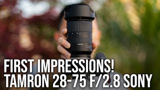 Tamron 2875mm f28  Sony a7III  REAL WORLD WEDDING SAMPLE FOOTAGE UPDATE IN DESCRIPTION BOX [upl. by Nakashima]