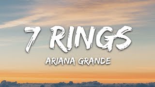 Ariana Grande  7 rings Lyrics [upl. by Nicolau329]