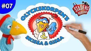 Stadens Hjältar  Ep 07 Skissa amp Gissa med Olyckskorpen [upl. by Neelrahs]