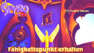 Verbrenne das versteckte Gemälde  Fähigkeitspunkt Luftige Höhlen Spyro Reignited Trilogy [upl. by Llednov]