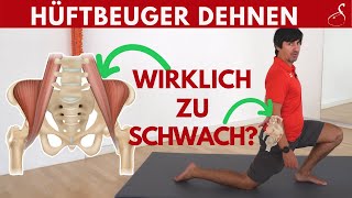 Hüftbeuger dehnen │ Die Wahrheit über den Hüftbeuger │ SanoGym [upl. by Etnoved]