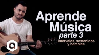 Intervalos Sostenidos Y Bemoles  Conceptos Básicos 3  Aprende Música  Director Creativo🎼📝🎸 [upl. by Choong876]