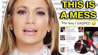 JLO IS A MESS empty stadiums  divorce drama [upl. by Ixela]