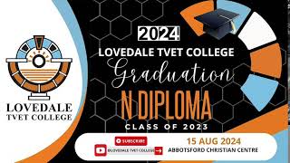 Lovedale Tvet College Graduation N Diploma Day 2  Morning Session [upl. by Junieta]