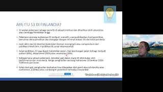 Research amp PhD in Finland  Meraih Beasiswa di Finlandia  Aalto University amp FinlandUniversity [upl. by Doig439]