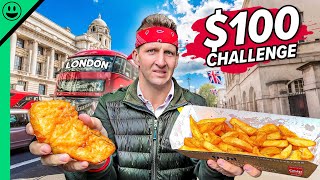 100 British Street Food Challenge London’s Borough Market [upl. by Eatnahs]