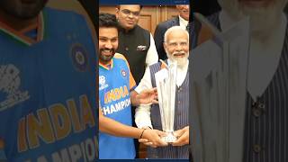 Rohit Sharma with Narendra Modi SUPER ENDING [upl. by Ned]