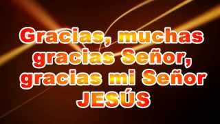 Gracias señor gracias mi señor Jesus  Marcos Witt [upl. by Enneyehc]