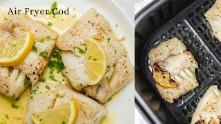 AIR FRYER COD QUICK AND EASY [upl. by Ligriv]