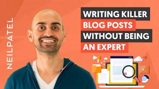 How to Write Amazing Blog Posts WITHOUT Being an Expert in Your Niche [upl. by Irbua]