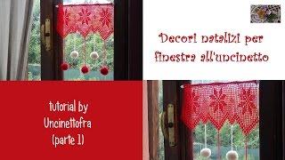 tendine mantovane natalizie alluncinetto tutorial parte 1 [upl. by Zurek648]