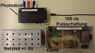 Bestimmung der Lichtgeschwindigkeit determination of the speed of light [upl. by Nrubliw363]