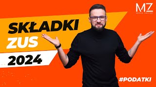 PODWYŻKA SKŁADEK ZUS W 2024 [upl. by Nwahsar]