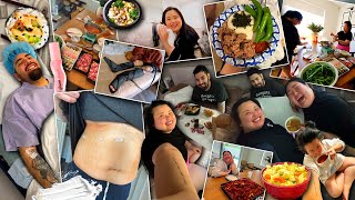 VLOG gallbladder removal surgery painful recovery cooking meals with bestie amazon unboxing haul [upl. by On688]