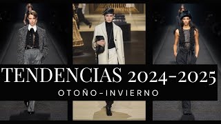 TENDENCIAS DE MODA OTOÑO INVIERNO 2024 2025 PARA MUJER [upl. by Otrebron681]