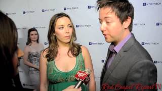 Kiera Mickiewicz amp Bradford Anderson at the 2013 NYUTischGala BfordAnderson [upl. by Joby]