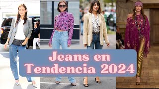 Jeans en Tendencia para mujeres en el 2024 [upl. by Lonnard]