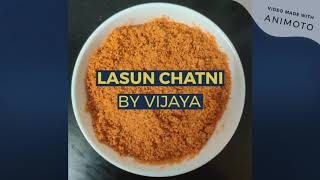 Lasun Chutney Recipe [upl. by Witherspoon]