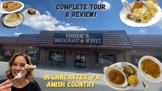 Yoders in Lancaster PA  Full Review amp Tour amishcountrypa Lancasterpa foodie [upl. by Kir]