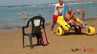 SPIAGGIA ACCESSIBILE AI DISABILI GRAN CANARIA [upl. by Frasco]