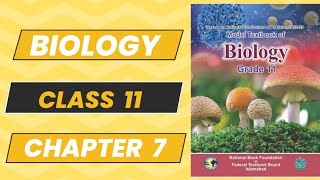 Biology 11 Chapter 7 Exercise New Book NBF 2024 Long Questions Complete Explanation  Federal Board [upl. by Albrecht]