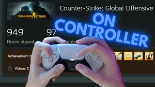 This Is What 1K Hours of CSGO On Controller Looks Like [upl. by Nived]