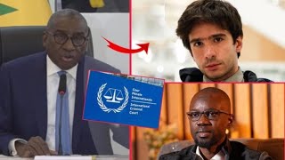 Plainte à la CPI  Sidiki Kaba répond fermement à Juan Branco “il n’a pas les qualités pour faire” [upl. by O'Gowan837]